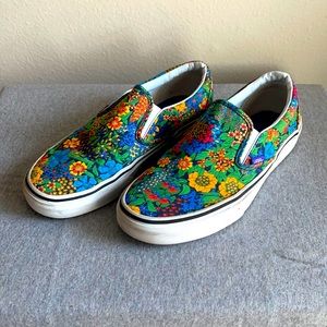 Vans Floral Slip-Ons